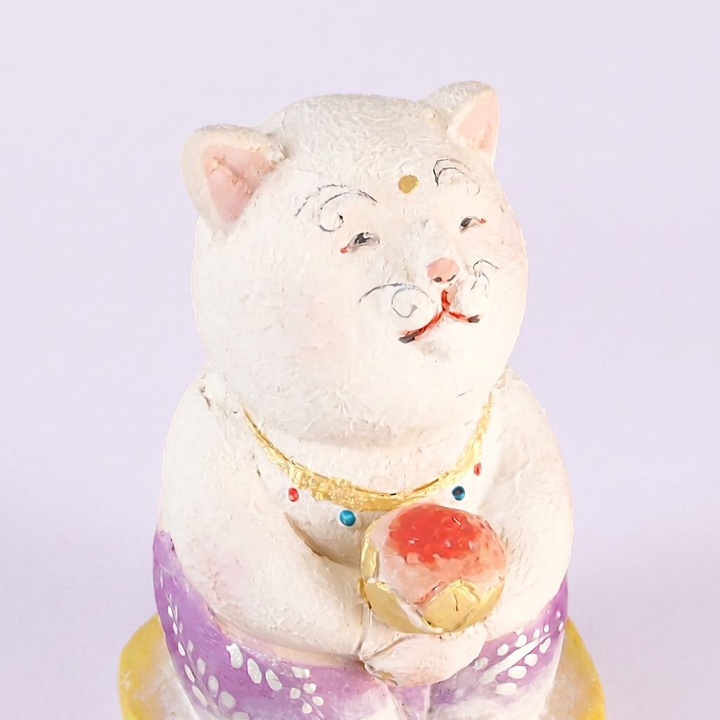 neko仏　日展特別会員 佐藤好昭 原型＆今宿人形人清作