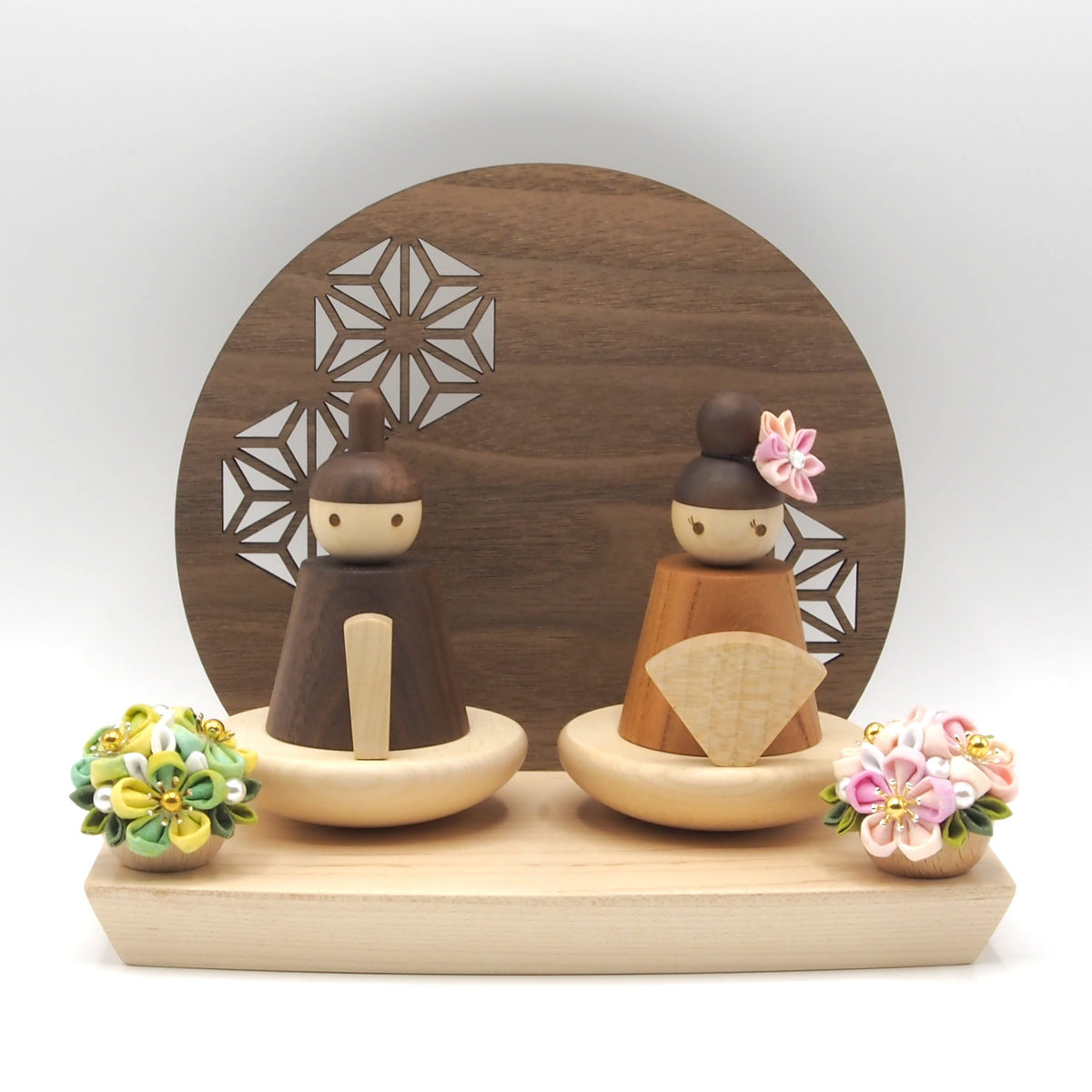 【限定特価】ゆらゆら積み木のおひな様セット　選べる特典付き