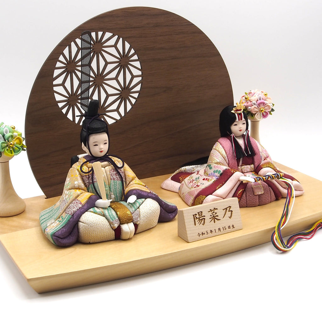 横型立札(ミニ)　／お名前+生年月日