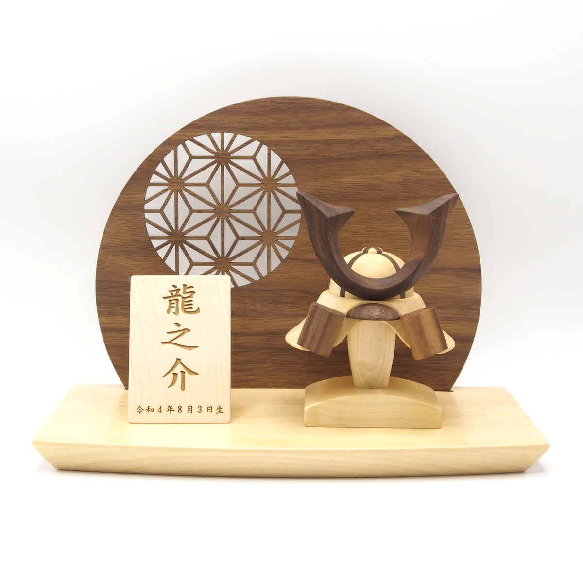 三角立札(60×90) ／お名前+生年月日