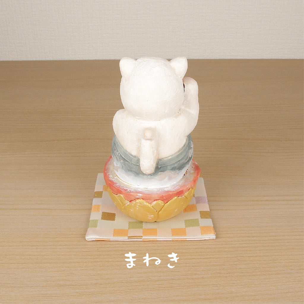 neko仏　日展特別会員 佐藤好昭 原型＆今宿人形人清作