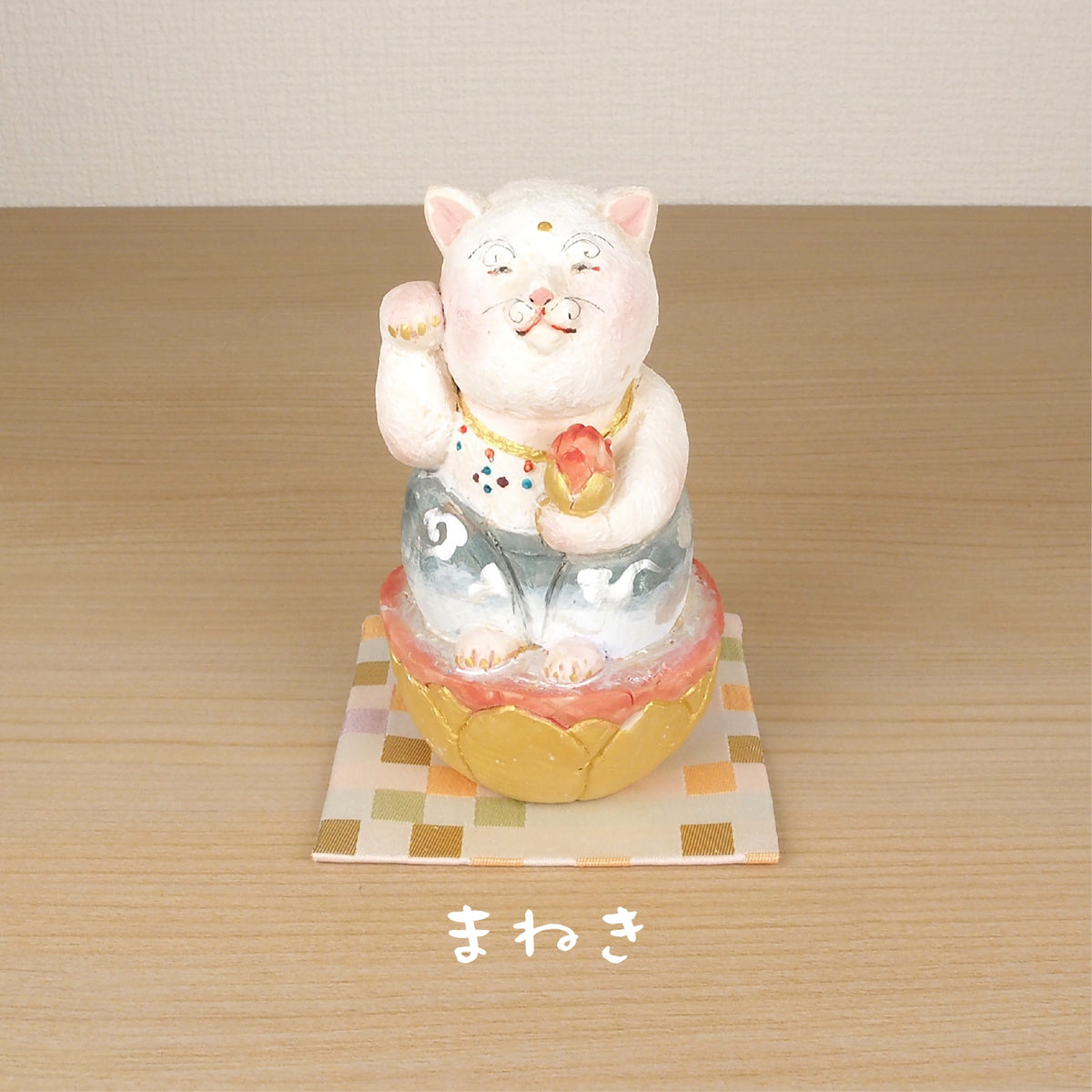 neko仏　日展特別会員 佐藤好昭 原型＆今宿人形人清作