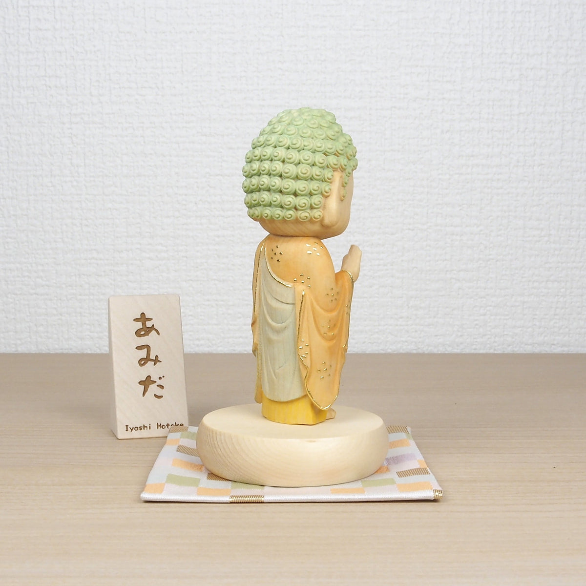手のひらサイズの仏様 いやし仏飾り台セット 選べる5尊