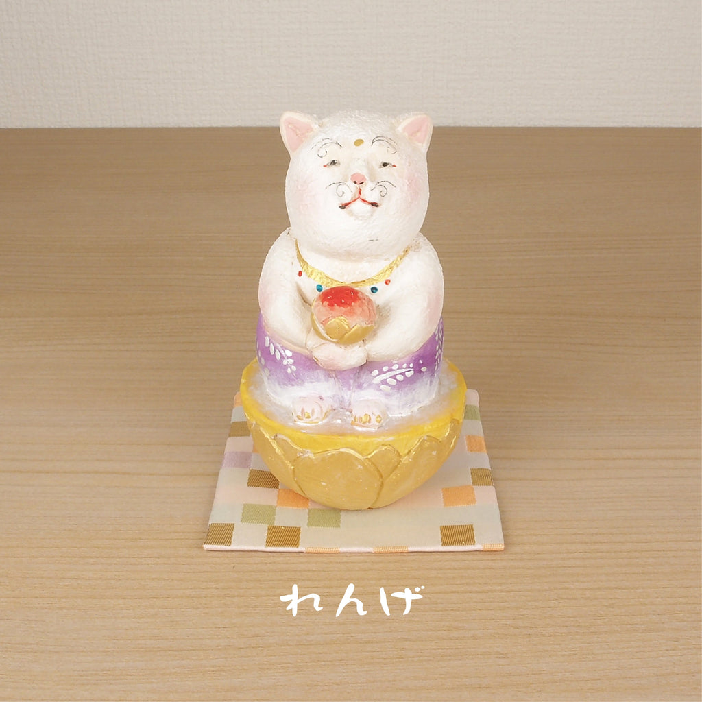 neko仏　日展特別会員 佐藤好昭 原型＆今宿人形人清作